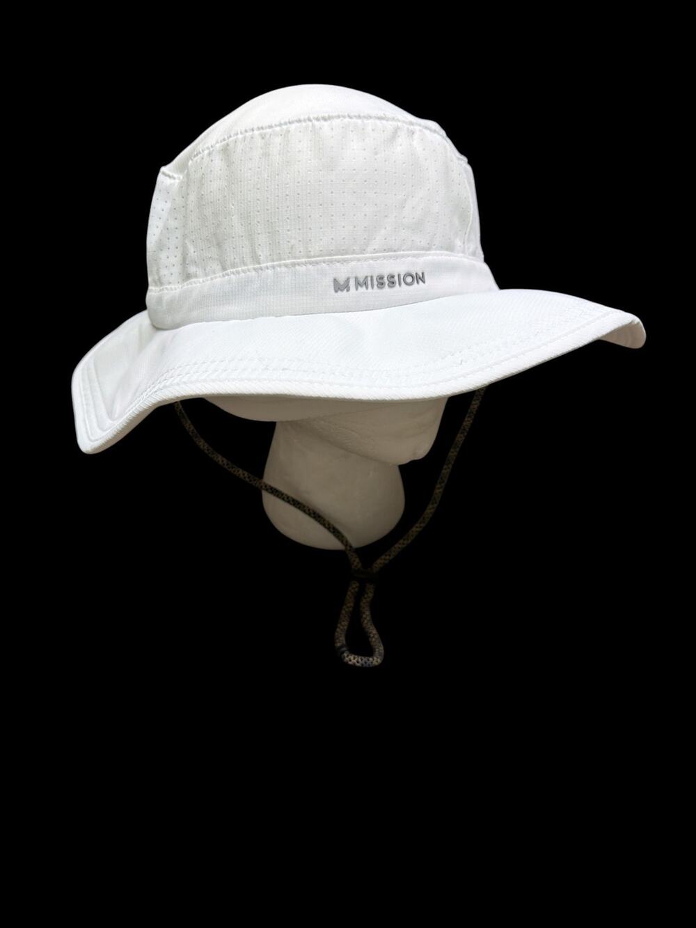 Mission Hydroactive Cooling Bucket Hat UPF 50 Sun Protection One Size White